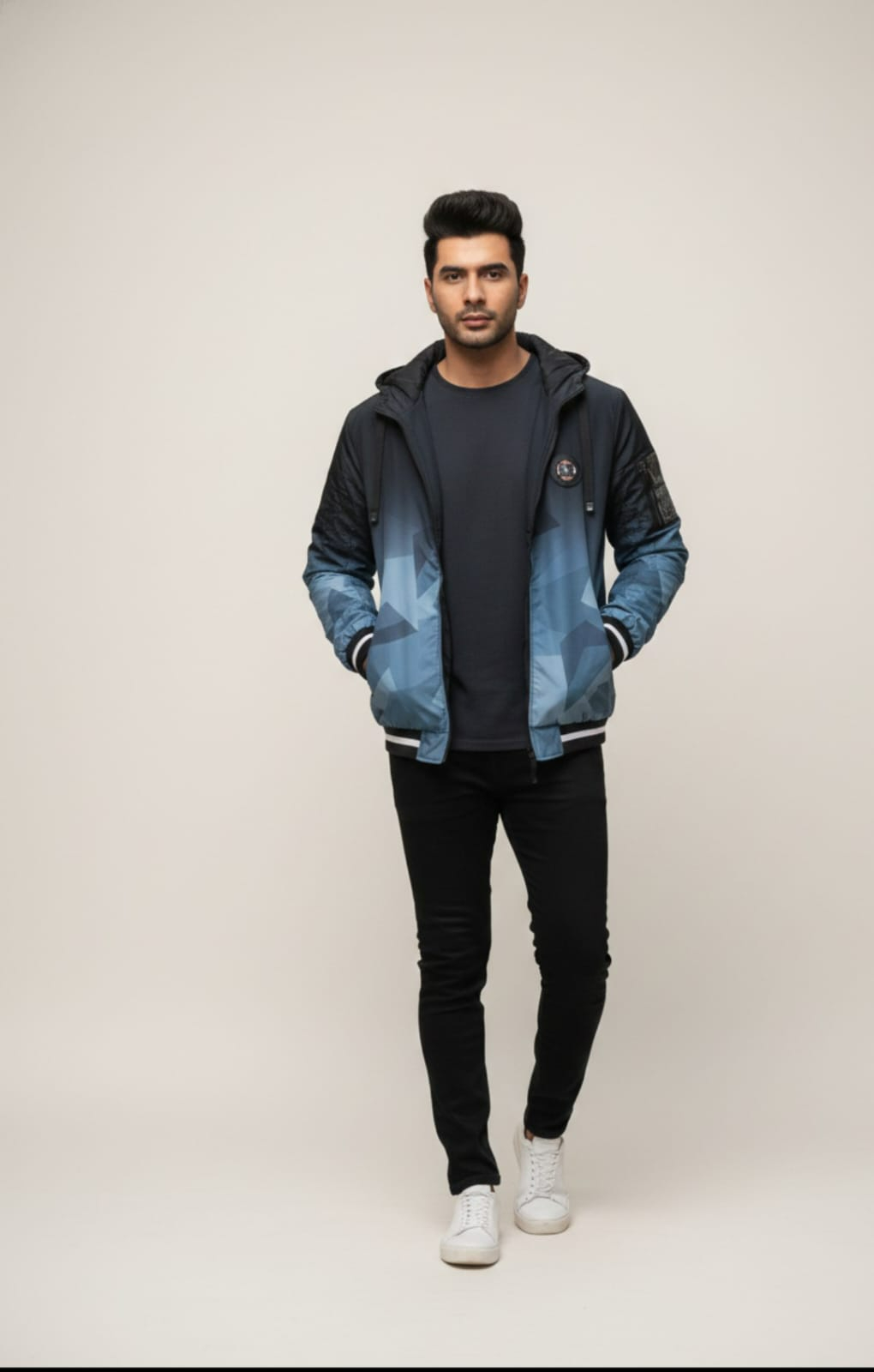 The Chroma Reversible Hoodie Jacket